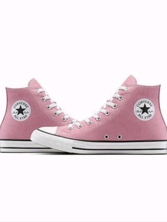 Converse Shoes - Converse Womens Size 7 Chuck Taylor All Star Hi Top Cliffside Rose Pink Shoes